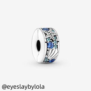 Pandora Tropical Starfish & Shell Clip Charm